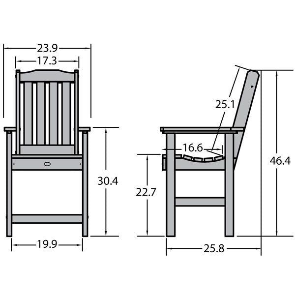 Springville Counter Dining Arm Chair - Modern Kitchen Bar Stool with Padded Seat for Comfortable Dining & Entertaining - Perfect for Breakfast Nooks, Kitchen Islands & Small Spaces