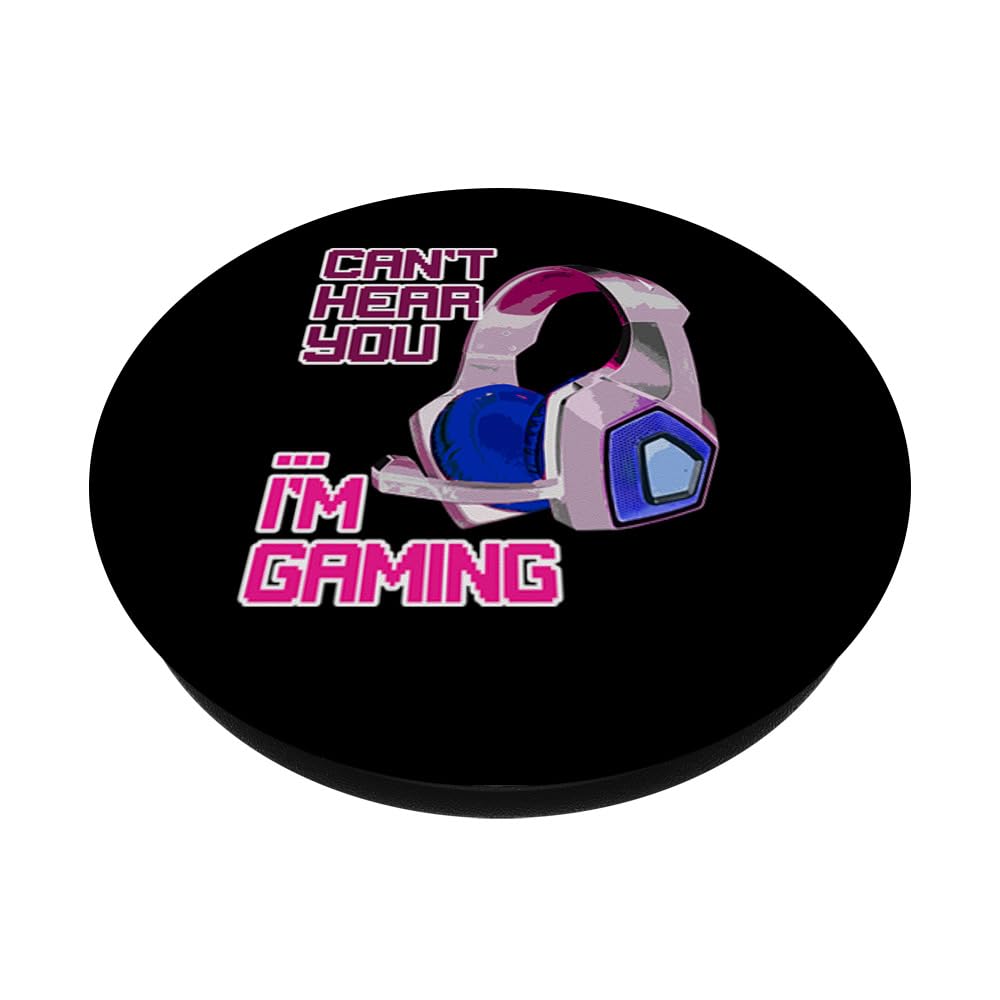 Wireless Gaming Headphones with Noise Cancellation - Cool Video Gamer Gift with Swappable PopGrip | Perfect for PC, PS5, Xbox Gaming & Online Classes