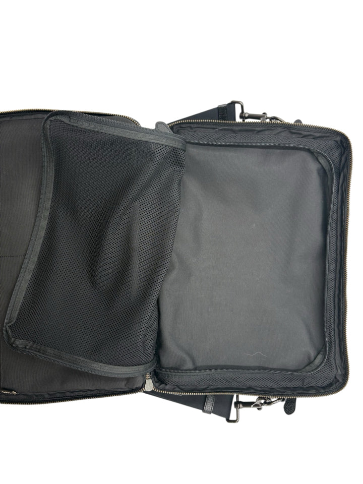 Coach Hampton Leather Day Briefcase for Men & Women | Premium Genuine Leather Work Bag | Professional Office Briefcase, Business Travel & Commuting