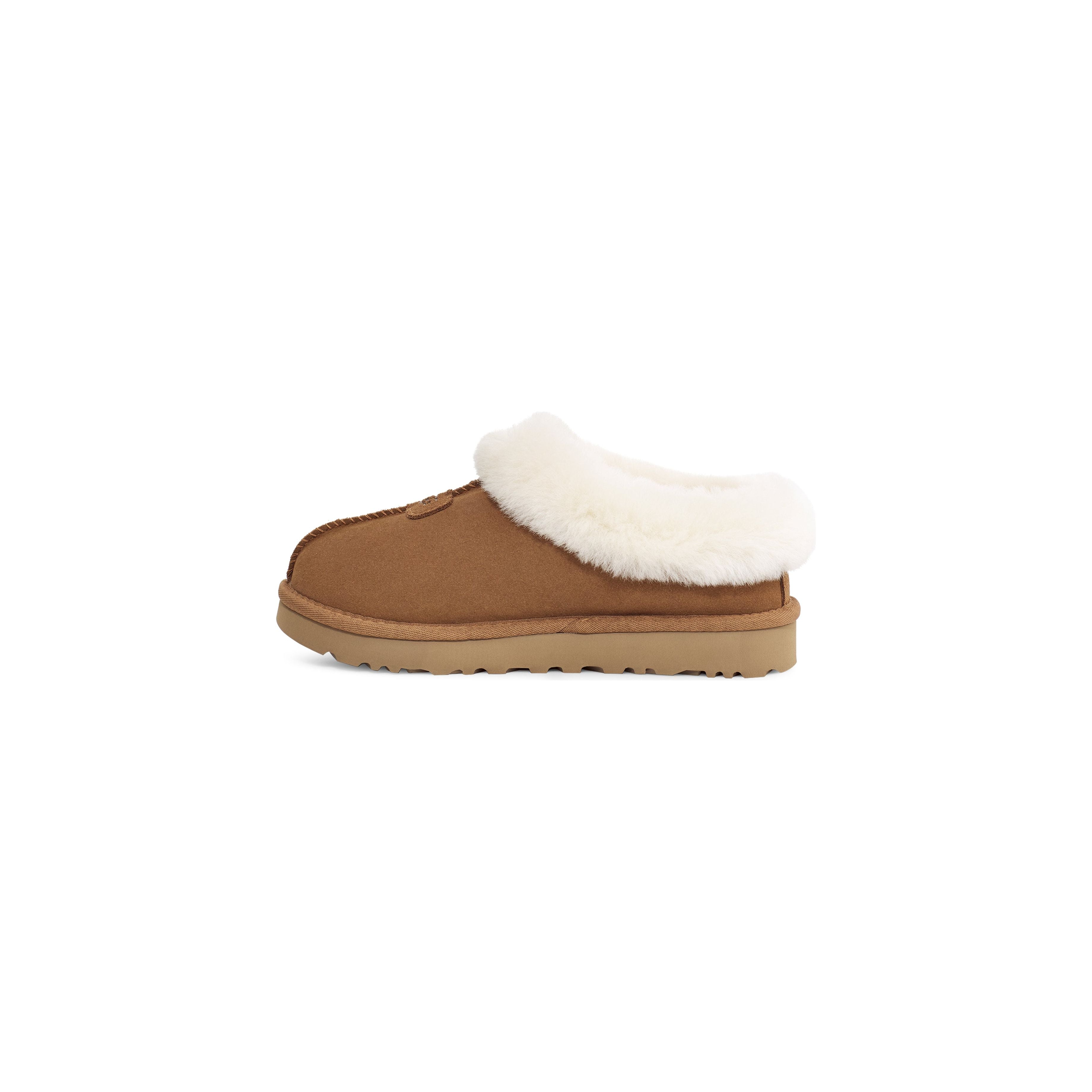 UGG Women's Tazzette Slippers - Chestnut Suede Indoor/Outdoor Comfort House Shoes for Cozy Home & Lounge Wear