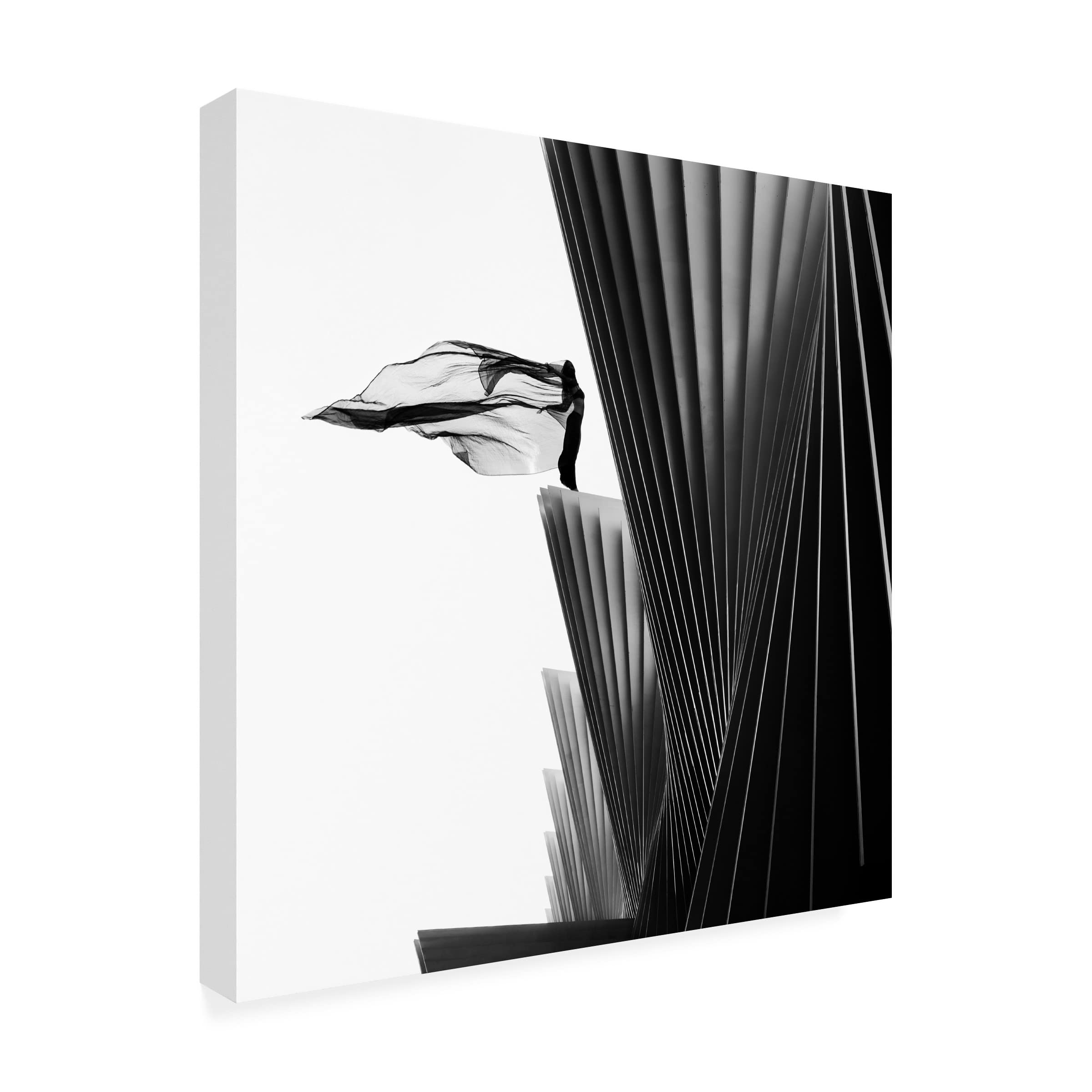 Patrick Odorizzi 'On The Edge' Canvas Wall Art Print - Modern Abstract Painting for Living Room, Bedroom & Office Decor