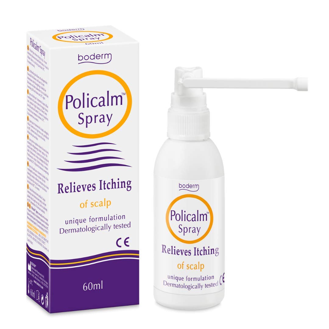 Policalm Soothing Spray 60ml - Fast-Acting Skin Relief for Eczema, Rashes & Irritation - Perfect for Travel, Gym & First Aid Kits