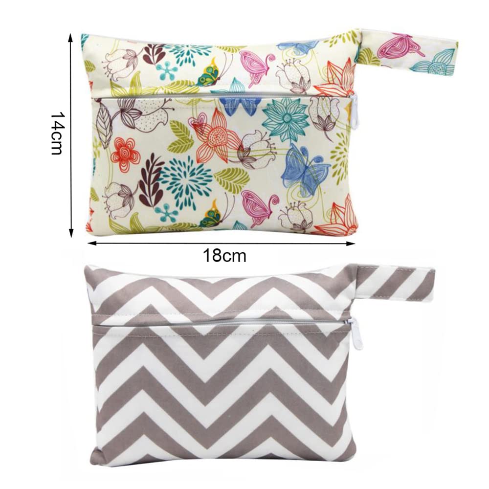 Ymantang Waterproof Sanitary Pad Storage Bag with Zipper - Portable Period Holder for Women & Girls - Perfect for Travel, Gym, School & Office Use