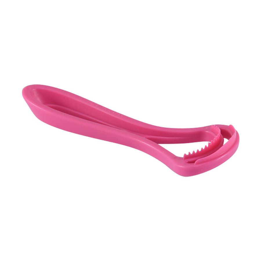 MANTENSHA Tongue Cleaner - Stainless Steel Tongue Scraper for Bad Breath, Pink - Freshen Breath & Improve Oral Hygiene - Perfect for Daily Use at Home or Travel
