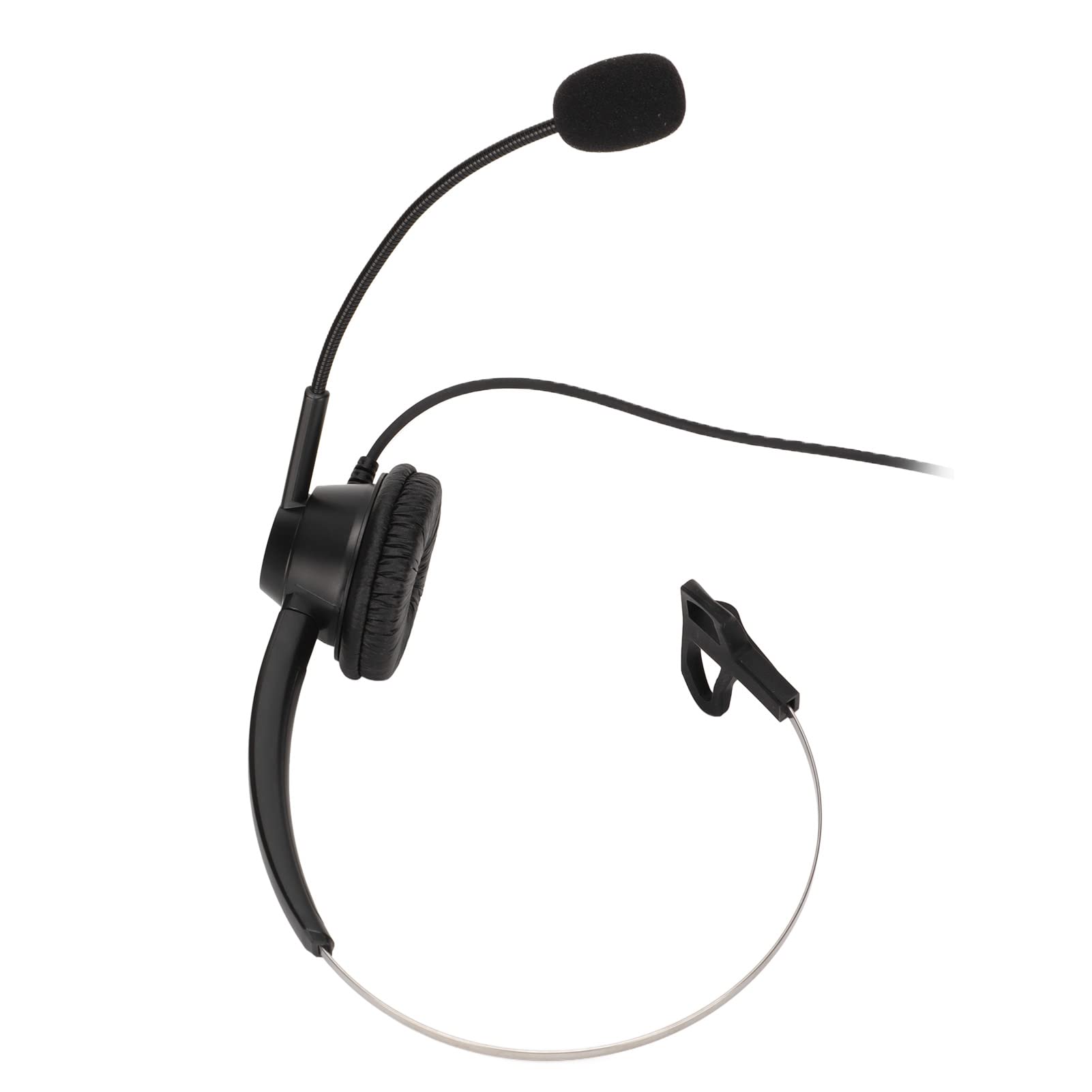 RJ9 Corded Telephone Headset with Volume Control | H360-RJ9-MV Durable Headset for Online Classes & Remote Work | Perfect for Call Centers, Virtual Learning & Home Office