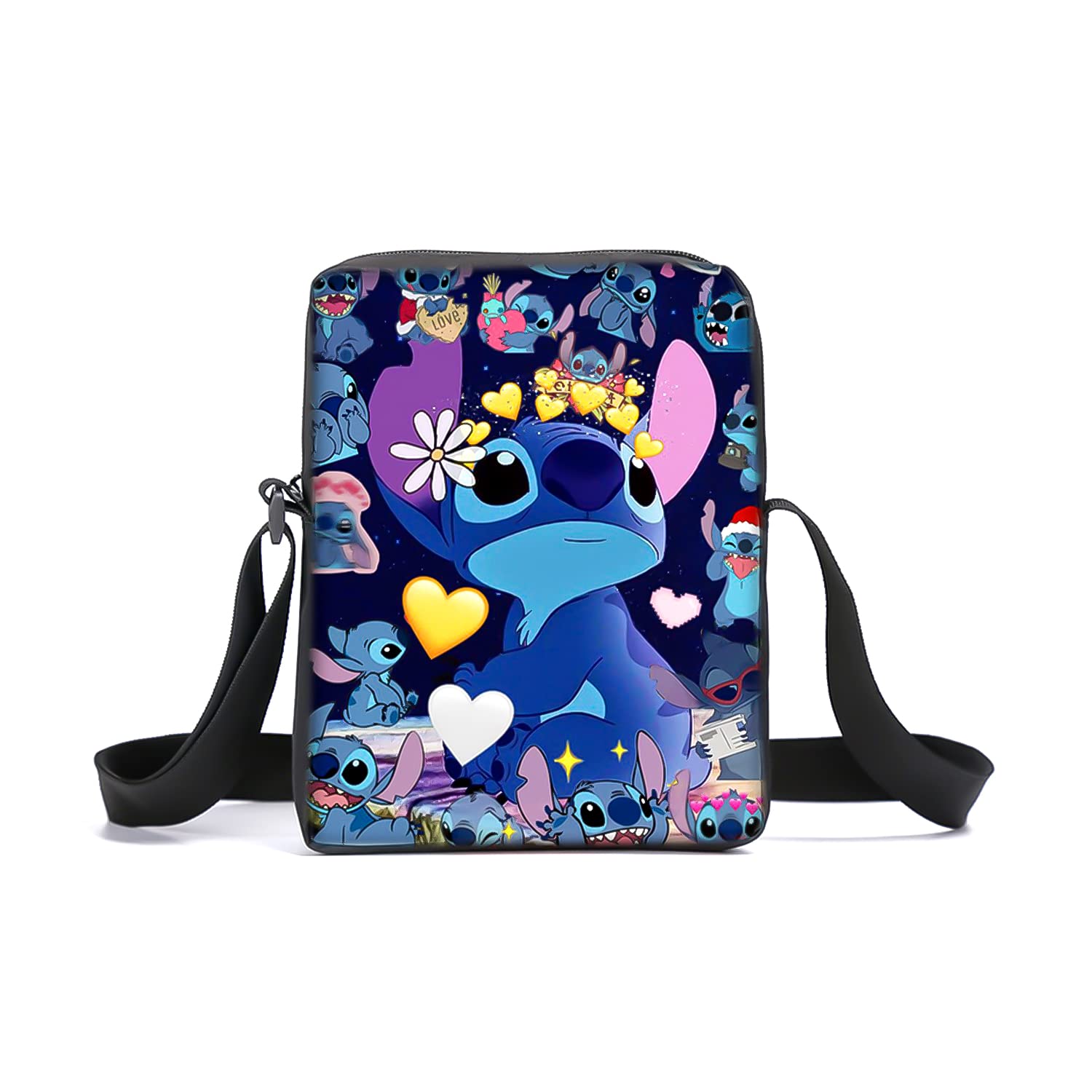 Stylish Stitch Crossbody Bag with Wallet & Coin Pouch - Perfect for Disney Lovers | Ideal for Travel, Shopping & Everyday Use