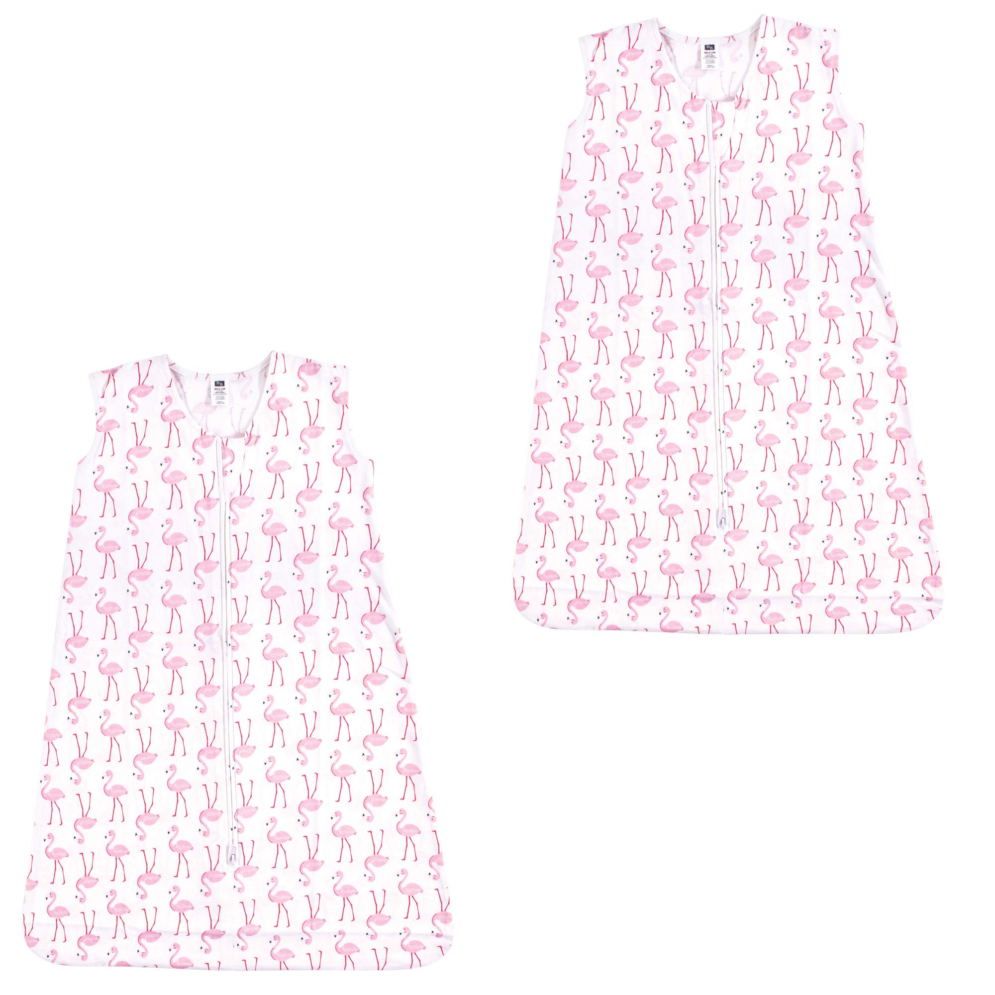 Hudson Baby Cotton Sleeveless Sleeping Bag for Infants - Comfortable Nursery Wear