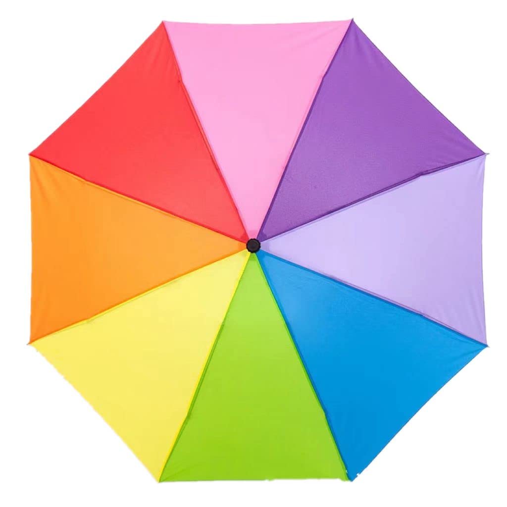 Windproof Automatic Travel Umbrella - Compact, Lightweight & Sturdy Steel Shaft - Folding Portable Design for Backpack, Car & Purse - Unisex Sun & Rain Protection - Ideal for Commuting, Travel & Outdoor Activities