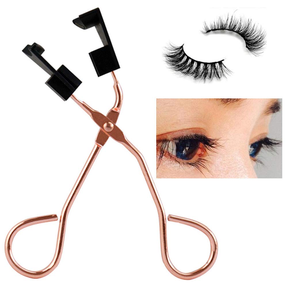 Magnetic Eyelash Curler & Applicator Set - Easy Clip-On Lash Extension Tool for Effortless Magnetic Lashes Application | Perfect for Daily Makeup, Special Occasions & Professional Use