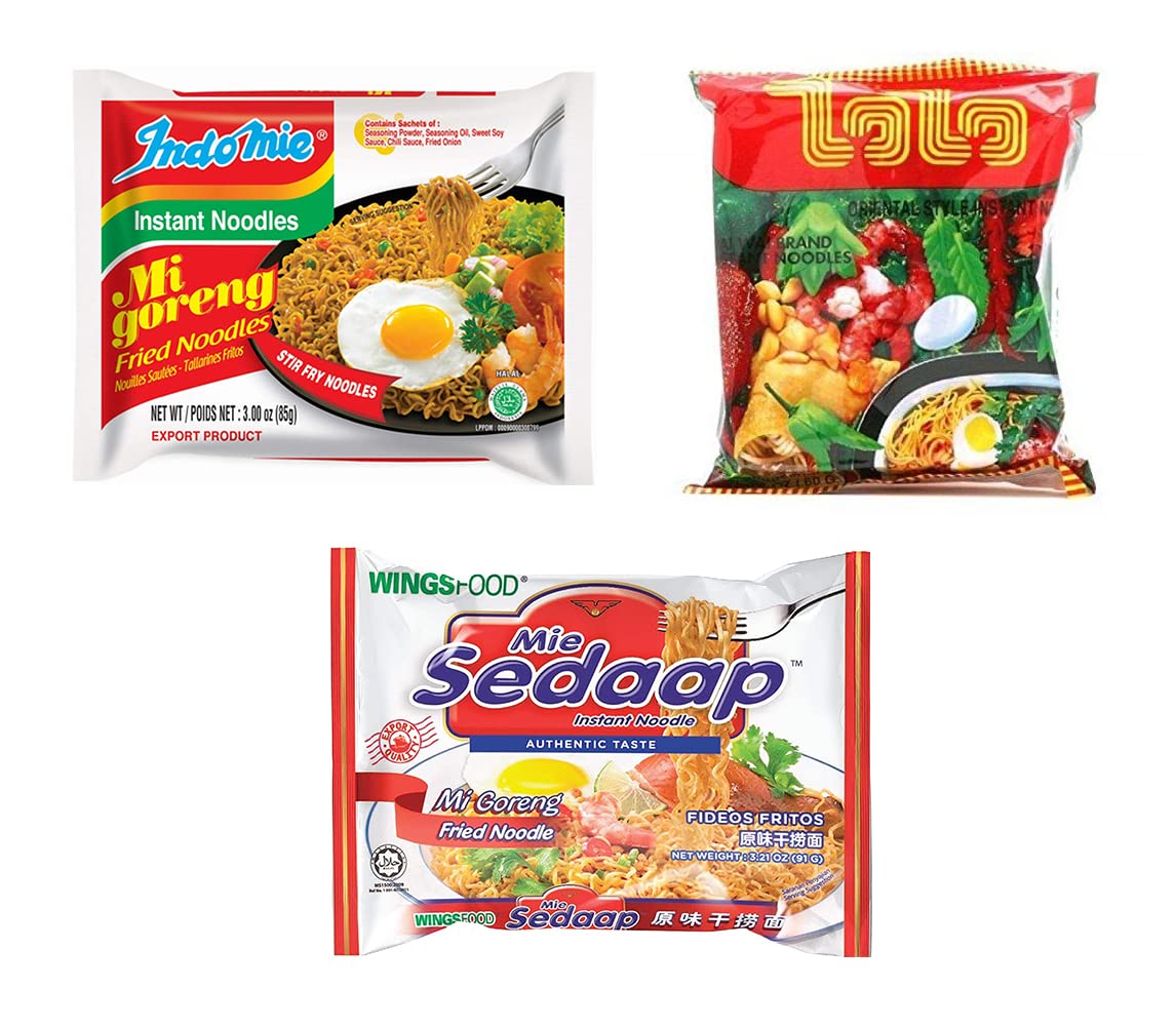 INFINITEESHOP Asian Instant Ramen Variety Pack with Sardines & Free Snacks - 12 Pack Assorted Noodles | Quick Meals for Students, Office Lunch & Emergency Food Supply