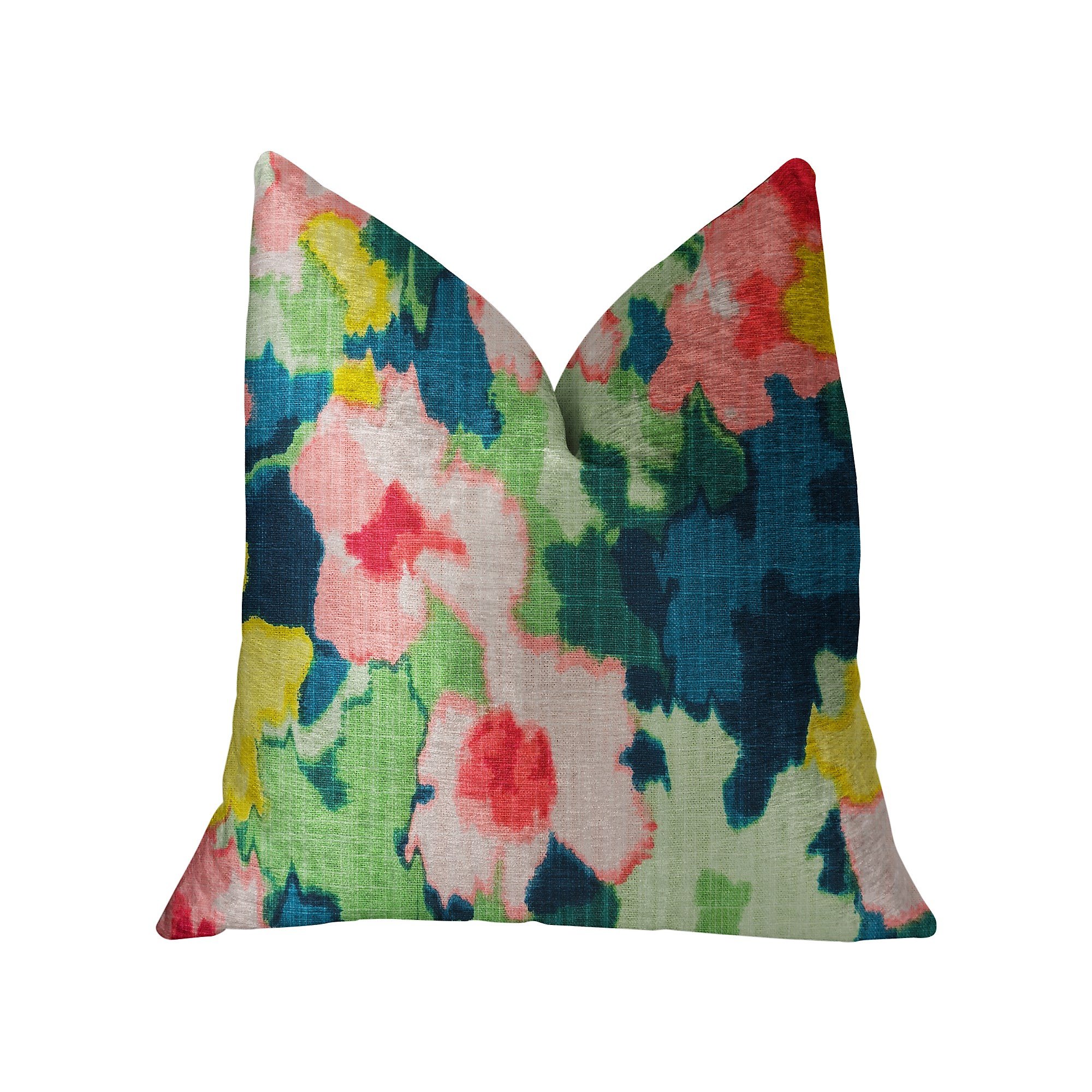 Plutus Floral Goddess Luxury Throw Pillow 20x30 Inches - Queen Size Decorative Cushion for Sofa, Bed & Home Decor - Soft & Stylish Accent Pillow for Living Room, Bedroom or Nursery
