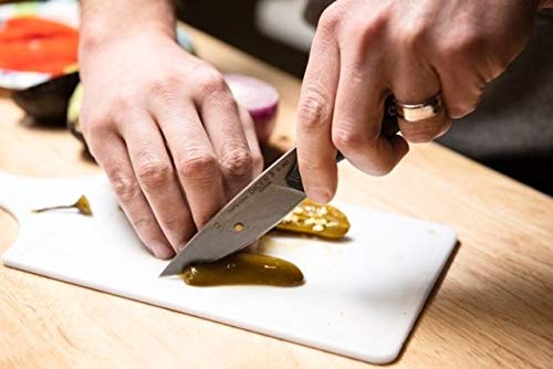 Premium Tops Dicer Paring Knife - Sharp Stainless Steel Blade, Ergonomic Handle for Precise Cutting - Perfect for Fruits, Vegetables & Kitchen Prep