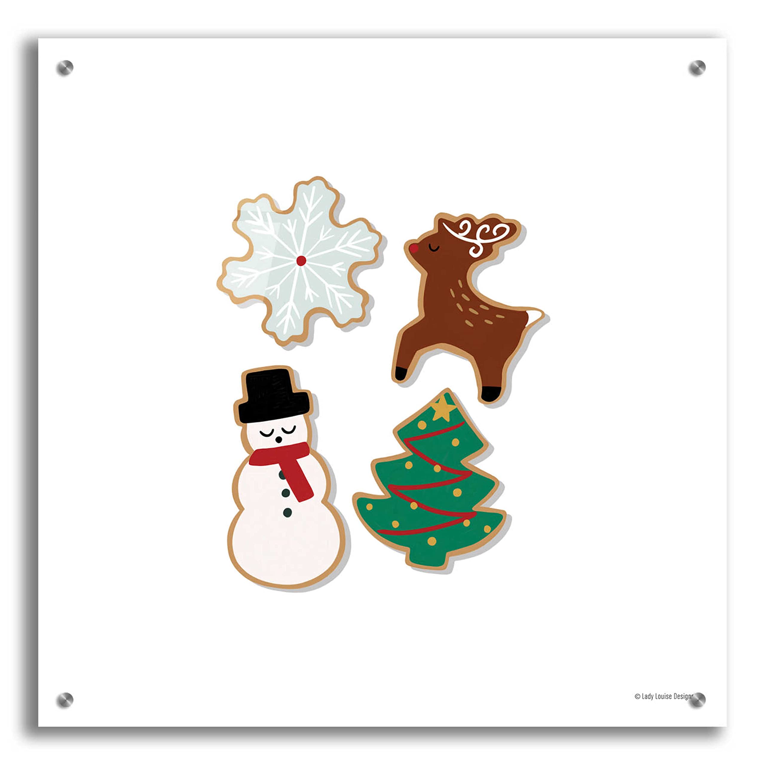 Epic Art 'Christmas Cookies' by Lady Louise Designs - 24