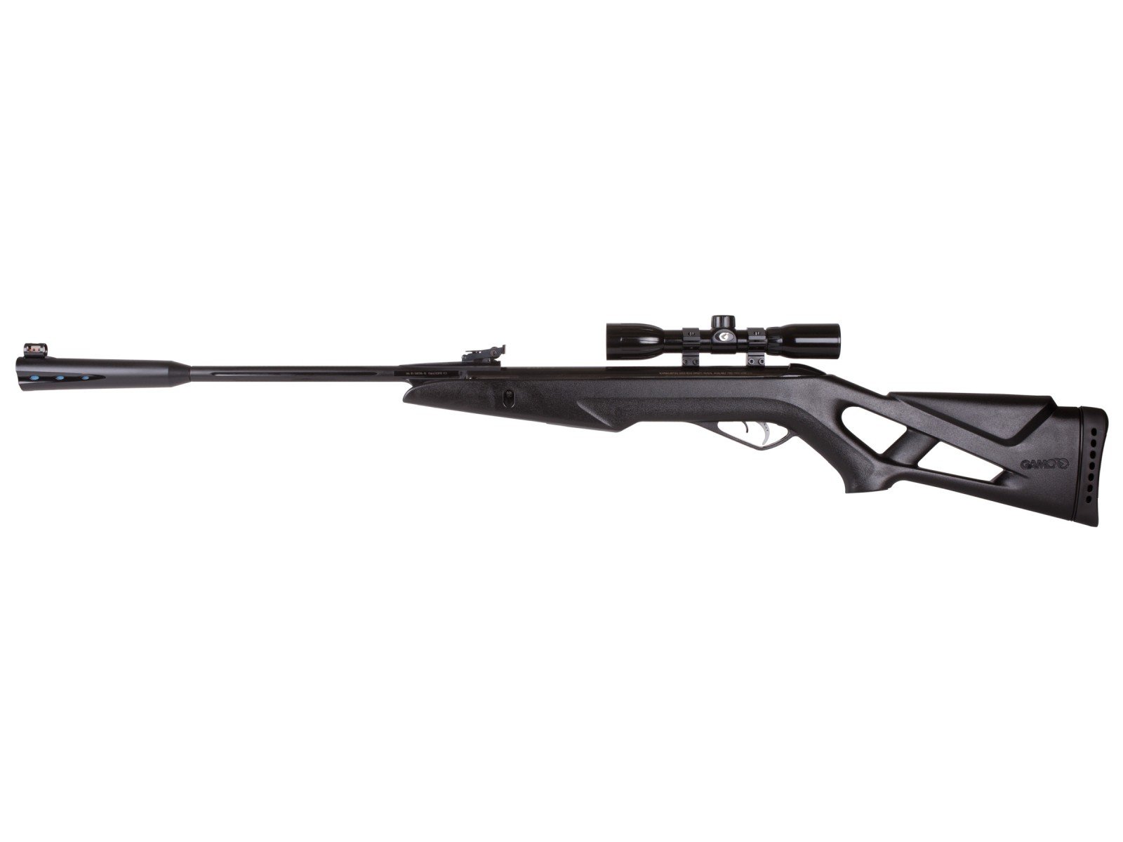 Gamo Silent Cat .177 Caliber Breakbarrel Pellet Air Rifle with 4x32 Scope - Quiet Hunting & Pest Control Airgun for Small Game and Target Shooting