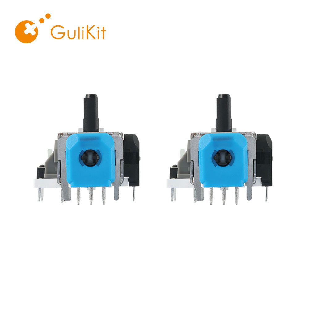 GuliKit TMR Joystick NS51 - Hall Effect Sensor Game Controller for Nintendo Switch & PS4 | No Drift, Smooth Gaming for FPS, Racing & Action Games