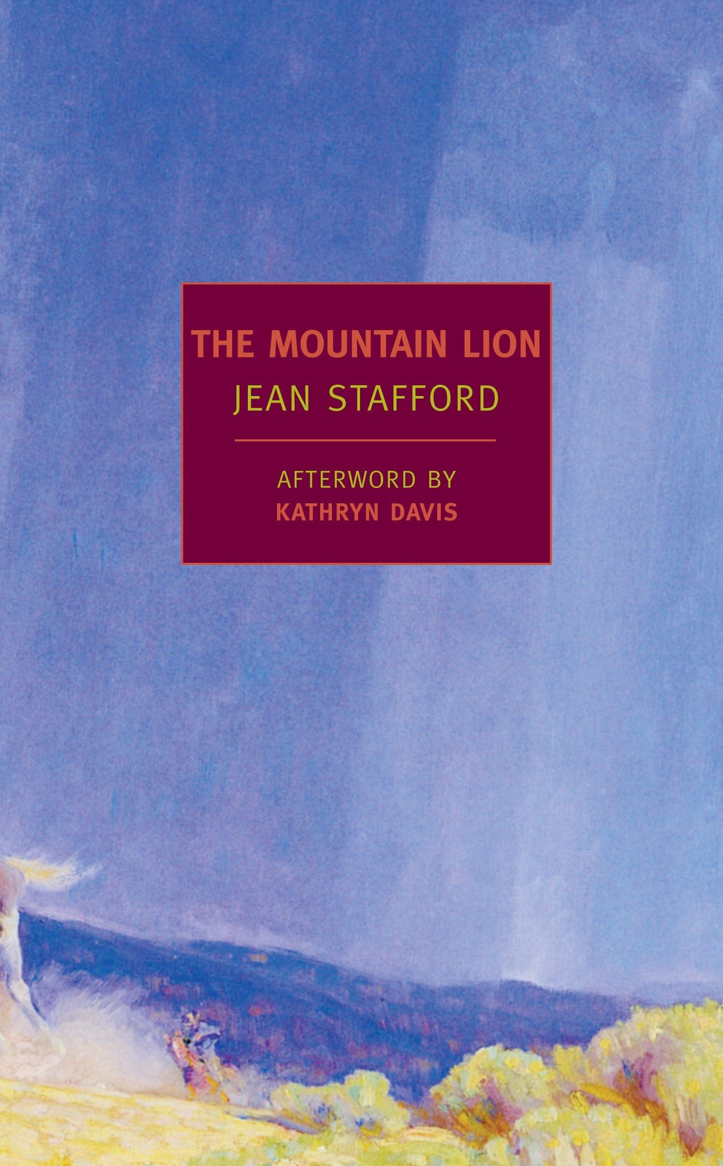 The Mountain Lion by Jean Stafford - New York Review Books Classics | Literary Fiction Novel for Book Clubs & Reading Enthusiasts
