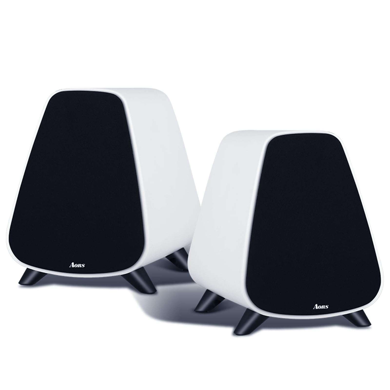 AS31 Active Bookshelf Speakers 80W RMS Bluetooth 5.3 Wireless Desktop Speakers with 3