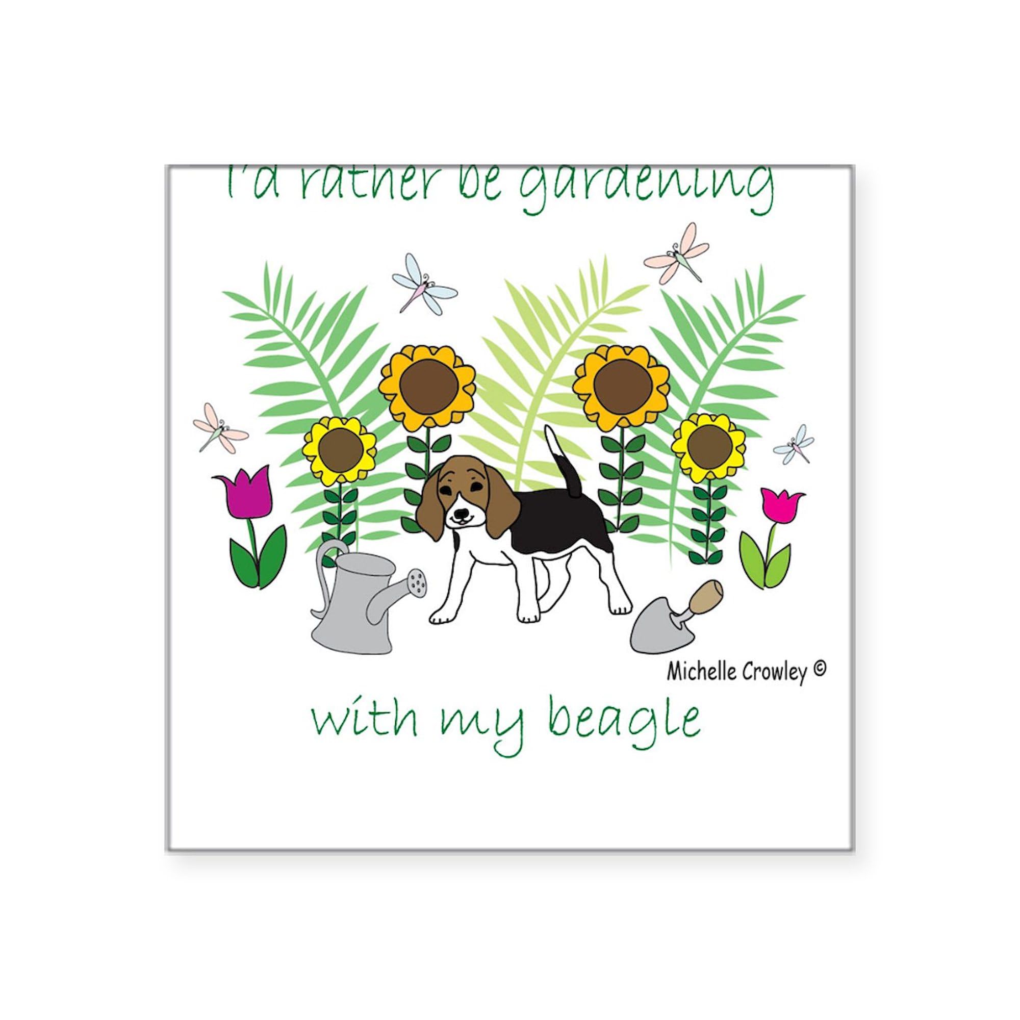 Square Bumper Sticker - Car Decal for Windows & Laptops