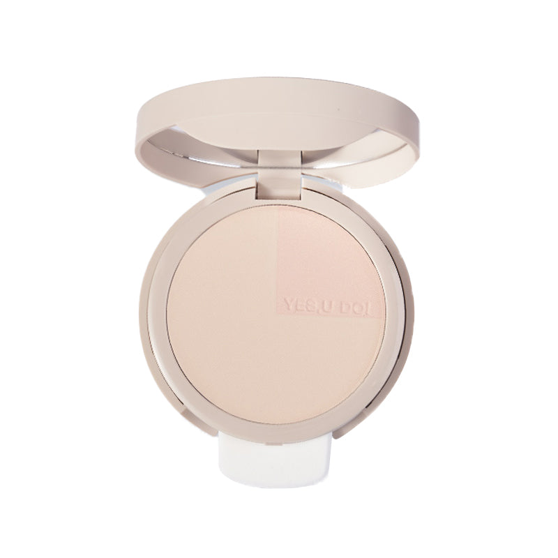 UODO Silk Matte Pressed Powder - Oil Control & Long Lasting Makeup Setting Powder for Face | Perfect for Daily Use & Special Occasions