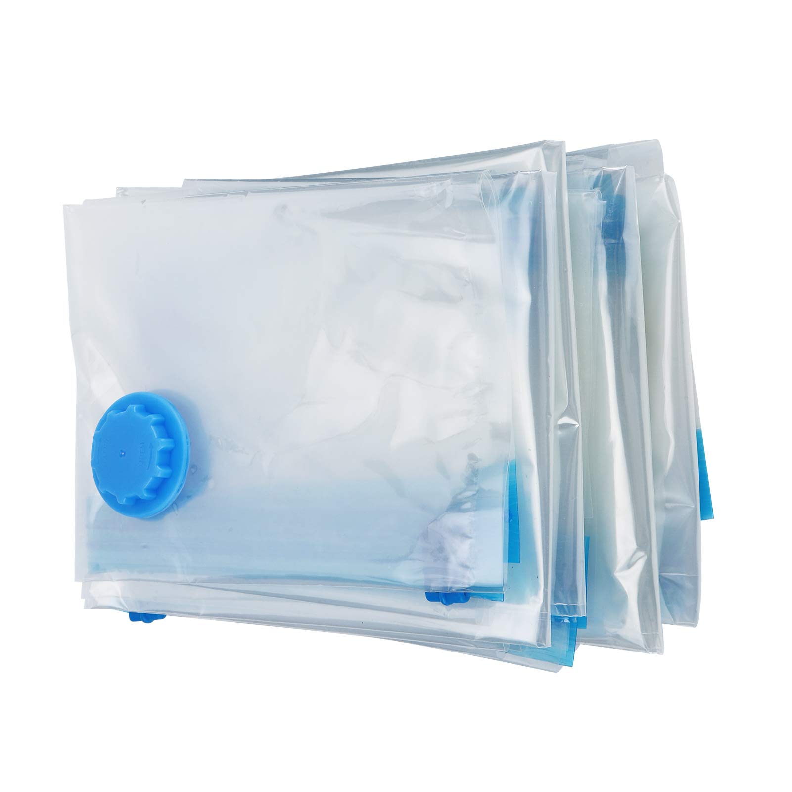 Space-Saving Vacuum Storage Bags for Clothes - Airtight Compression Bags for Travel & Business Trips | Perfect for Organizing Wardrobes, Seasonal Clothing Storage & Luggage Packing