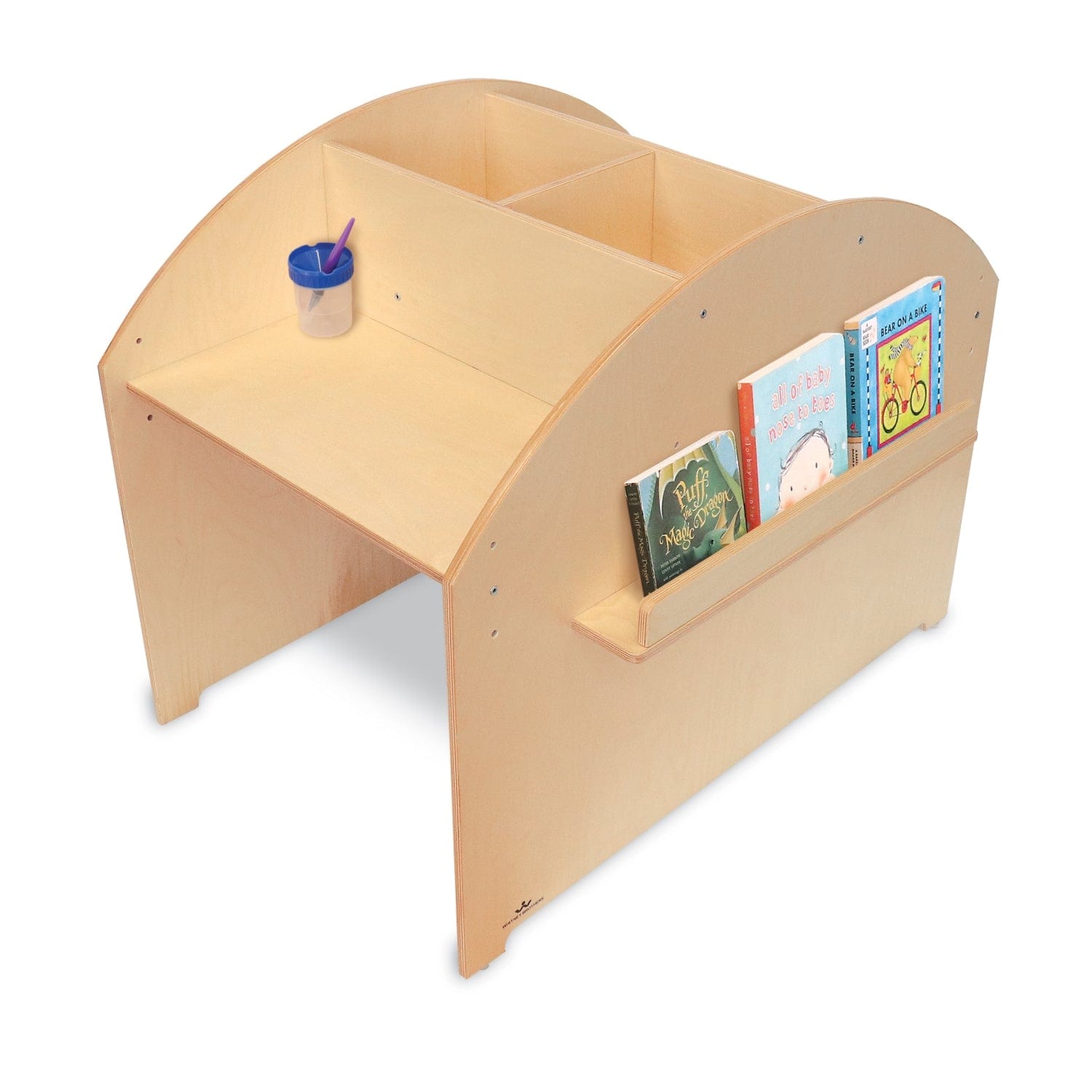 Adjustable Study Desk for Students - Ergonomic Home Office & Library Desk with Height Adjustment - Perfect for Dorm Rooms, Small Spaces & Reading Nooks