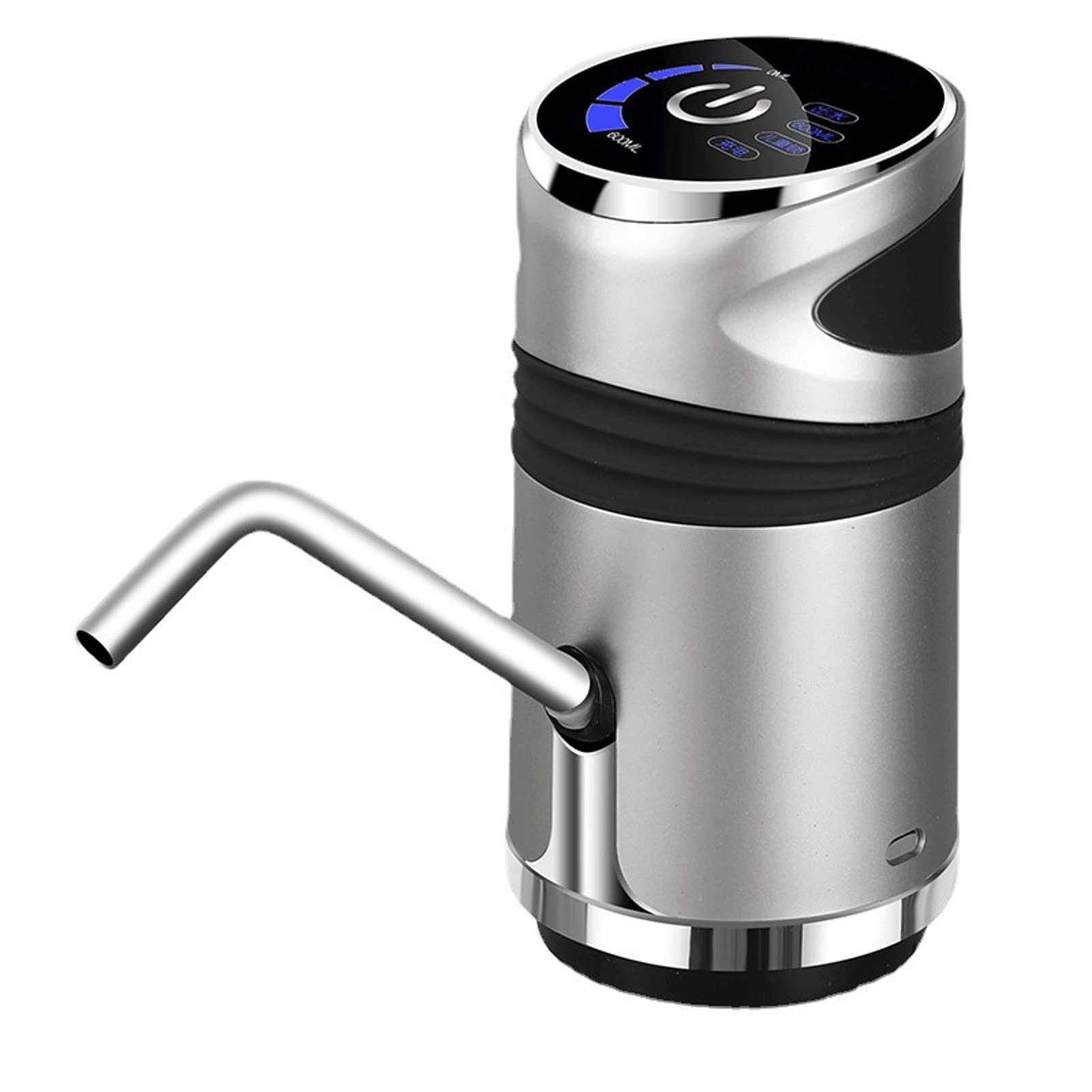 Portable Electric Water Pump Dispenser for 5 Gallon Bottles - USB Rechargeable with On/Off Switch - Ideal for Camping, Kitchen, Office, Workshop & Outdoor Activities