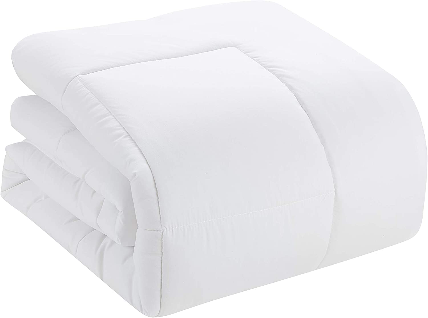 7-Piece Twin XL Bed-in-a-Bag Comforter Set | 100% Cotton Down Alternative Blanket 500 GSM | Fits Up to 21