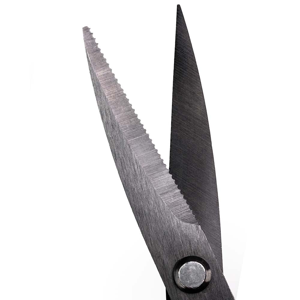 Daiwa Serrated Fishing Scissors - Stainless Steel Angler Shears for Cutting Line, Braid & Leaders | Perfect for Saltwater, Freshwater & Fly Fishing Gear