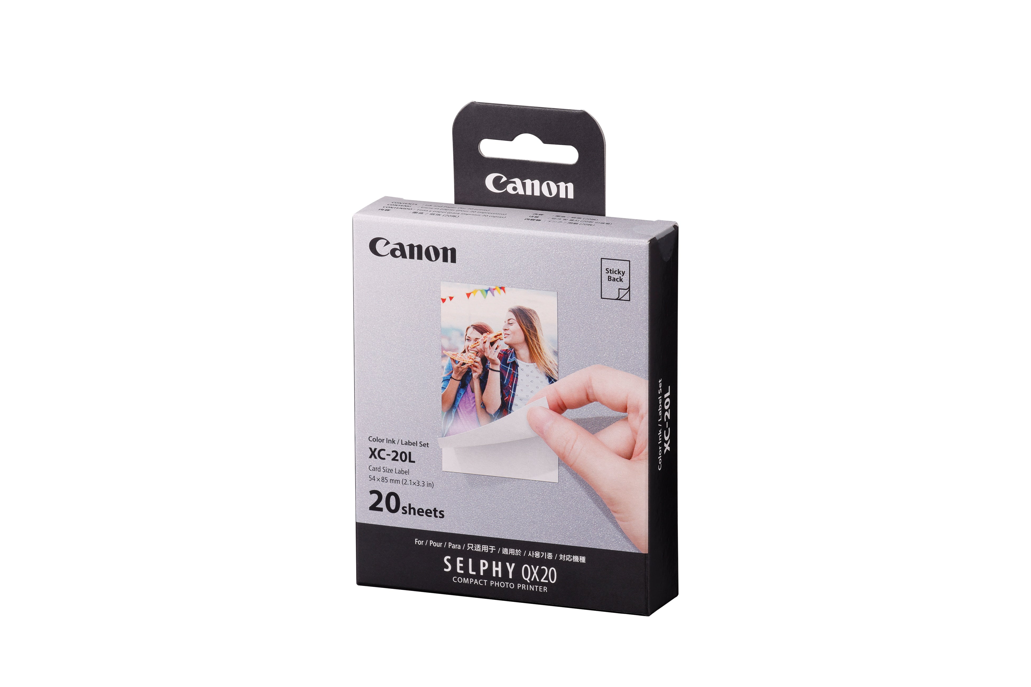 Canon SELPHY CP1300 XC-20L Ink Cartridge & Sticker Bundle - Compatible with Canon SELPHY Printers - Perfect for Photo Printing, Scrapbooking & DIY Projects