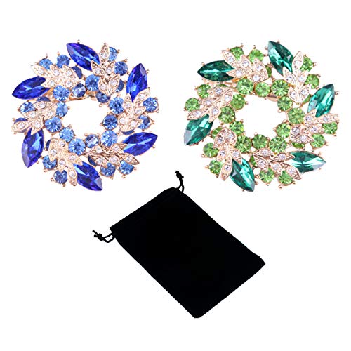 2 PCS Blue & Green