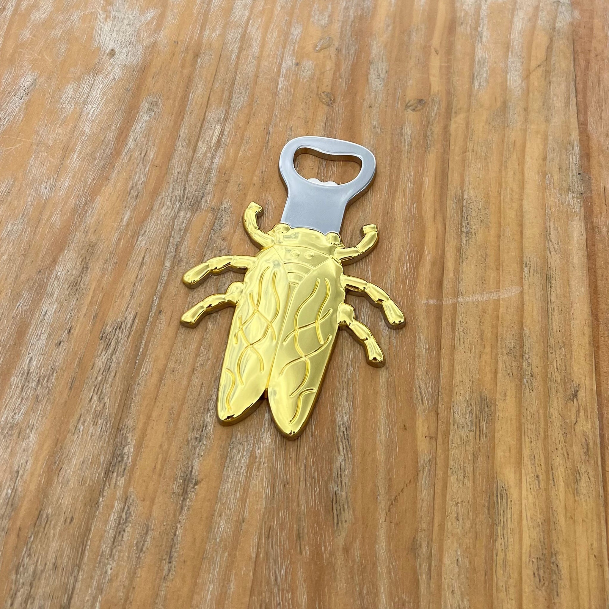 Goldbug Collection Get Buzzed Bottle Opener - Unique Bee-Shaped Beer Bottle Opener for Home Bar, Parties & Outdoor BBQs