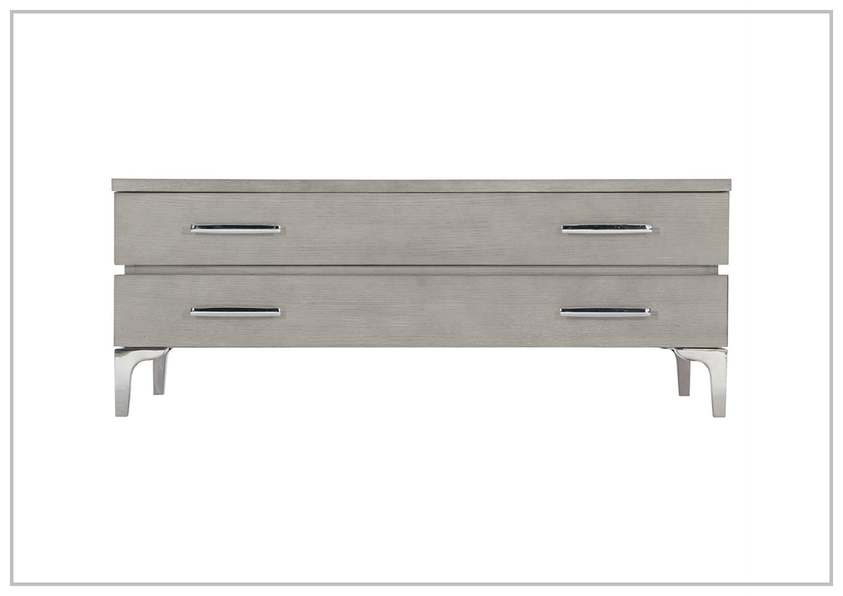 Bernhardt Whitley Cocktail Table - Solid Oak Finish - Elegant Living Room & Dining Room Furniture for Home Decor