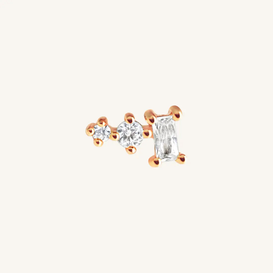 Spark Studs Earrings for Women - Trendy Cubic Zirconia Stud Earrings for Everyday Wear | Perfect for Work, Parties & Gifting