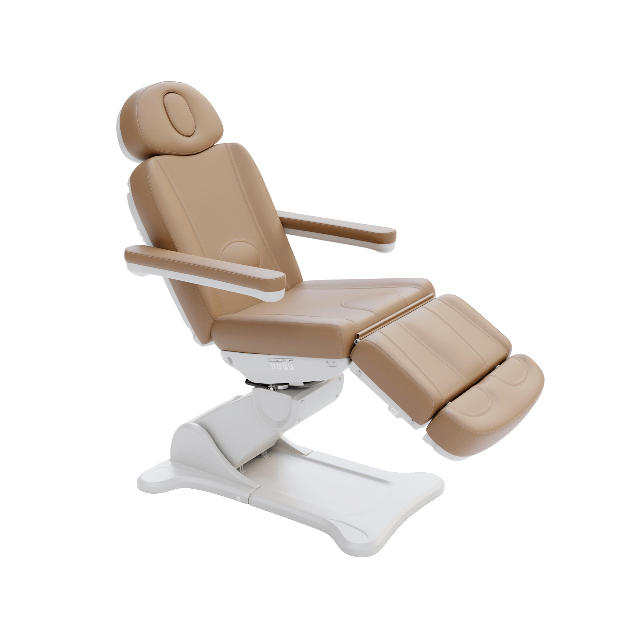 Electric 4 Motor Massage Chair Bed for Home & Office - Full Body Recliner with Heat Therapy for Pain Relief & Relaxation - Perfect for Living Room, Bedroom or Spa