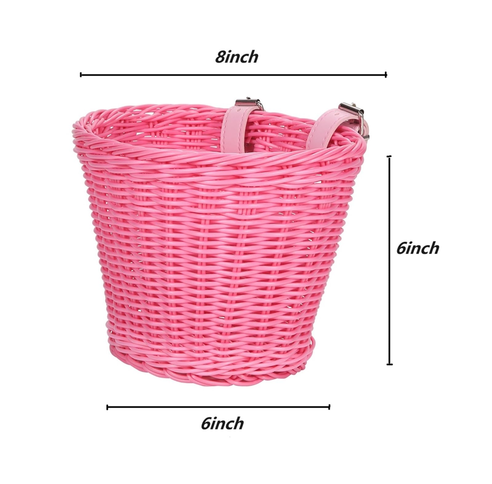 **Unicorn Bike Basket Set for Girls - Handlebar Bicycle Basket with Necklace, Bell, Streamers, Wheel Beads & Sunglasses - Fun Bike Decorations for Kids' Rides & Outdoor Adventures**