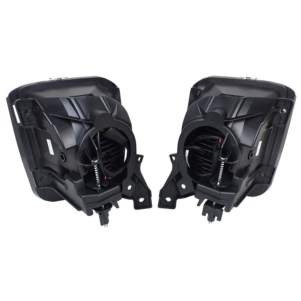 2013-2018 Dodge Ram 1500 LED Fog Lights - High Performance Black Fog Lamps Replacement for Truck Bumper - 2PCs Driving Accessories (Perfect for Night Driving & Off-Road Adventures)