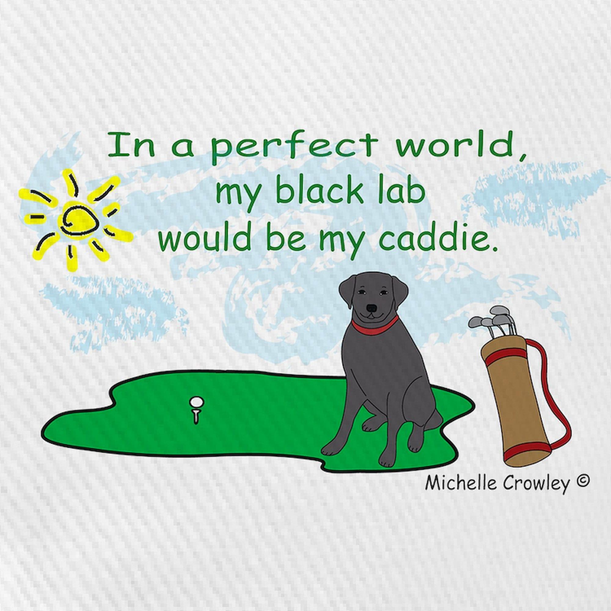 Black Lab Adjustable Baseball Cap for Dog Lovers & Outdoor