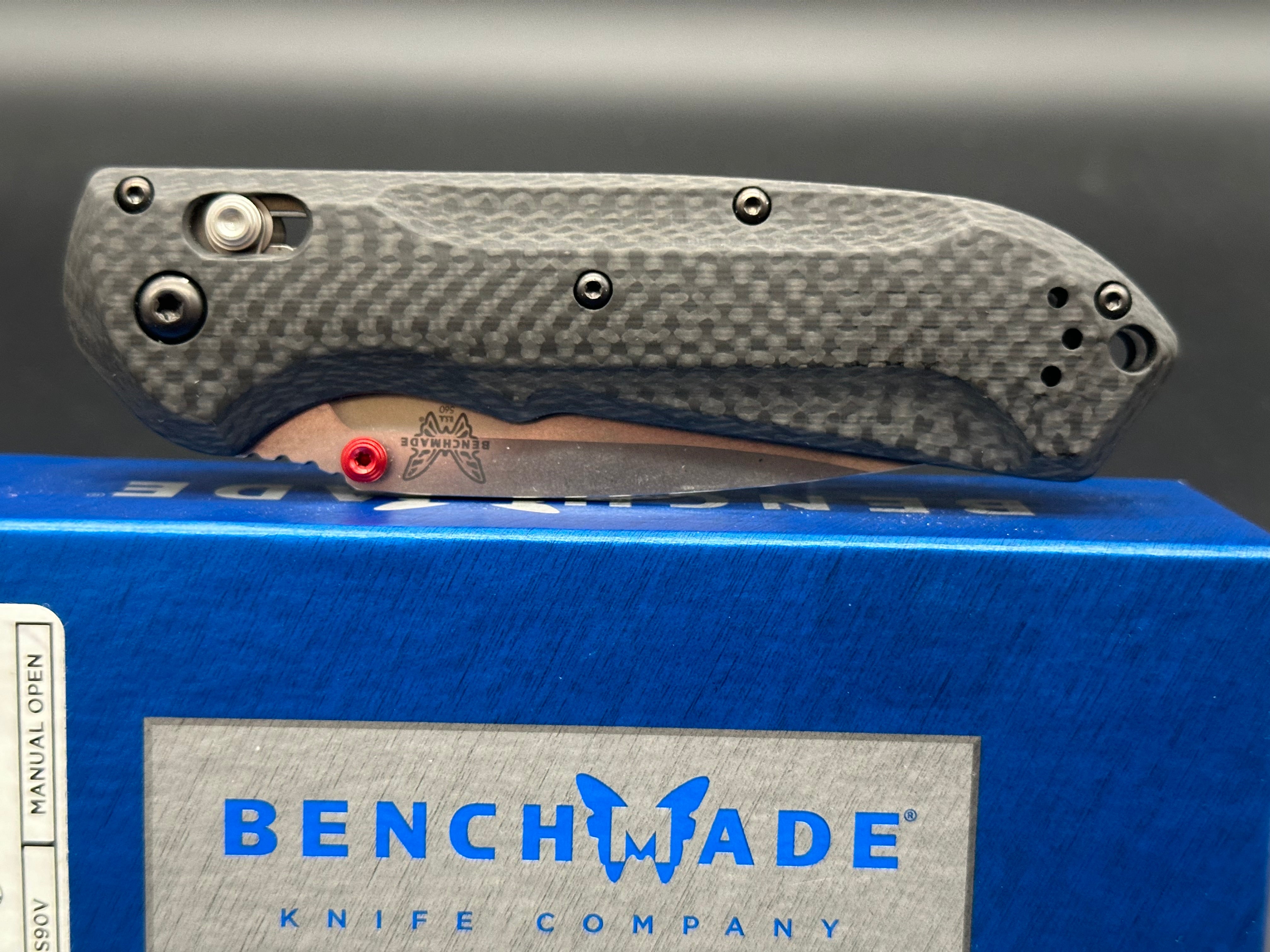 Benchmade Freek 560-03 AXIS Lock Folding Knife with Carbon Fiber Handle - 3.6