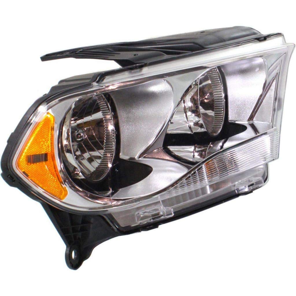Dodge Durango Headlight Assembly Passenger Side 2011-2013 | DOT Certified Replacement with Bulbs | Part #CH2503228 & 55079366AC | Perfect for Night Driving & Off-Road Adventures