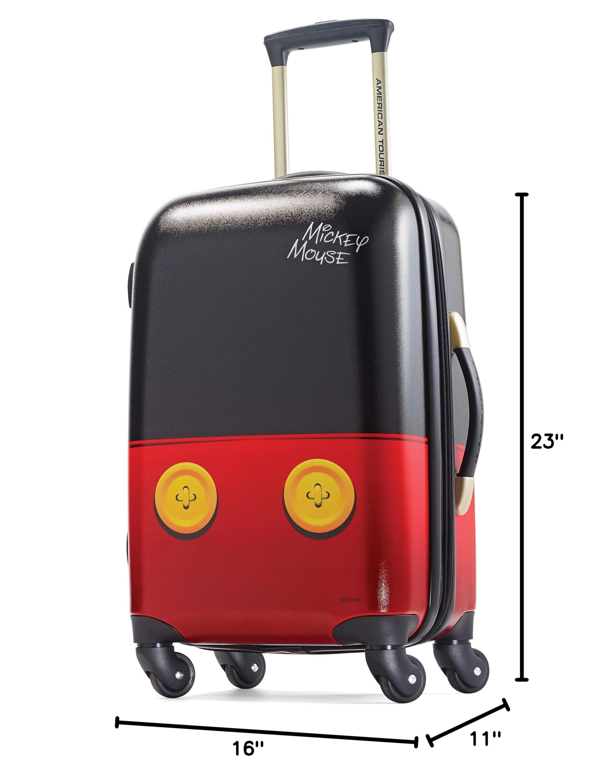 American Tourister Disney Mickey Mouse Hardside Spinner Luggage 21