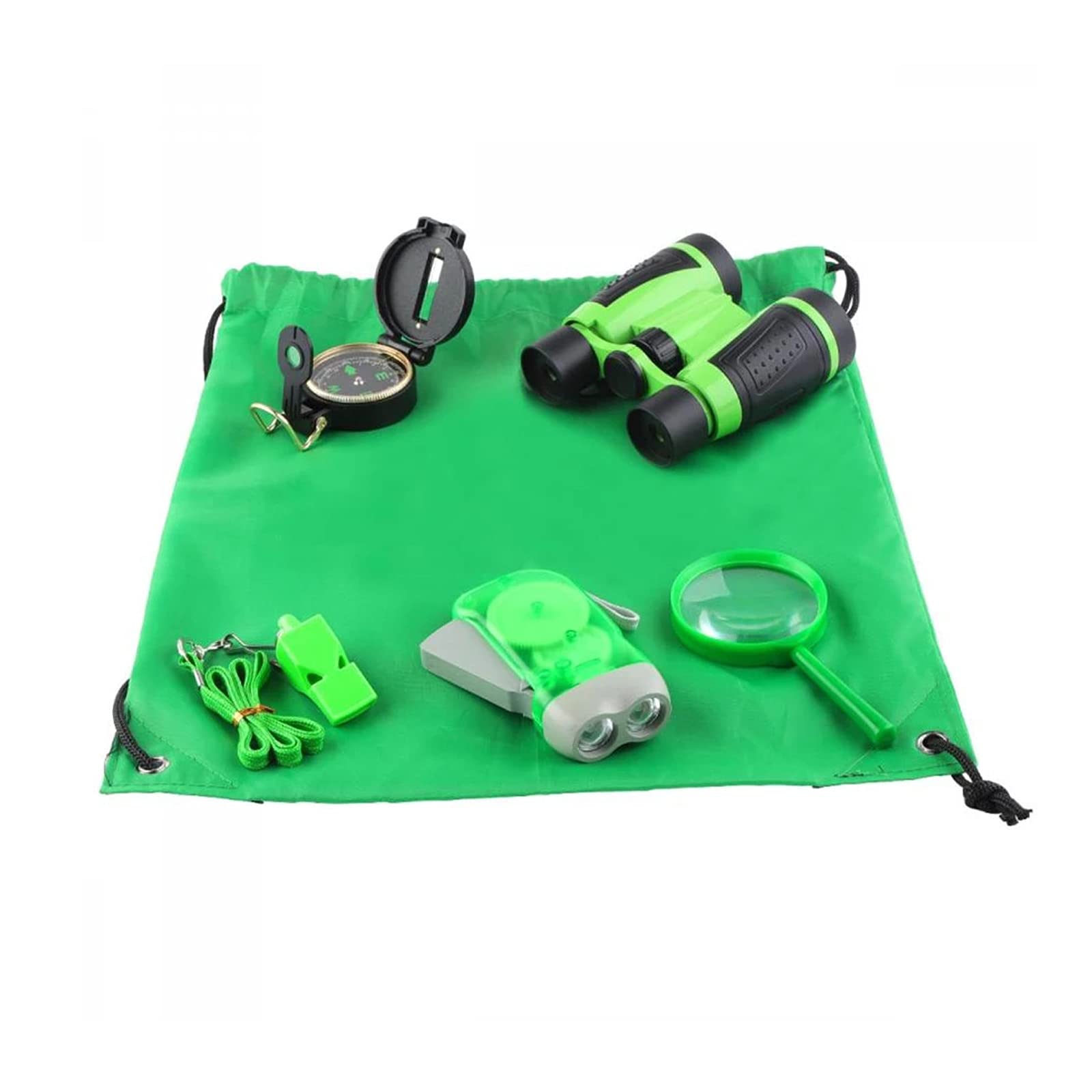 Kids Outdoor Explorer Kit - Binoculars, Compass & More for Camping Adventures