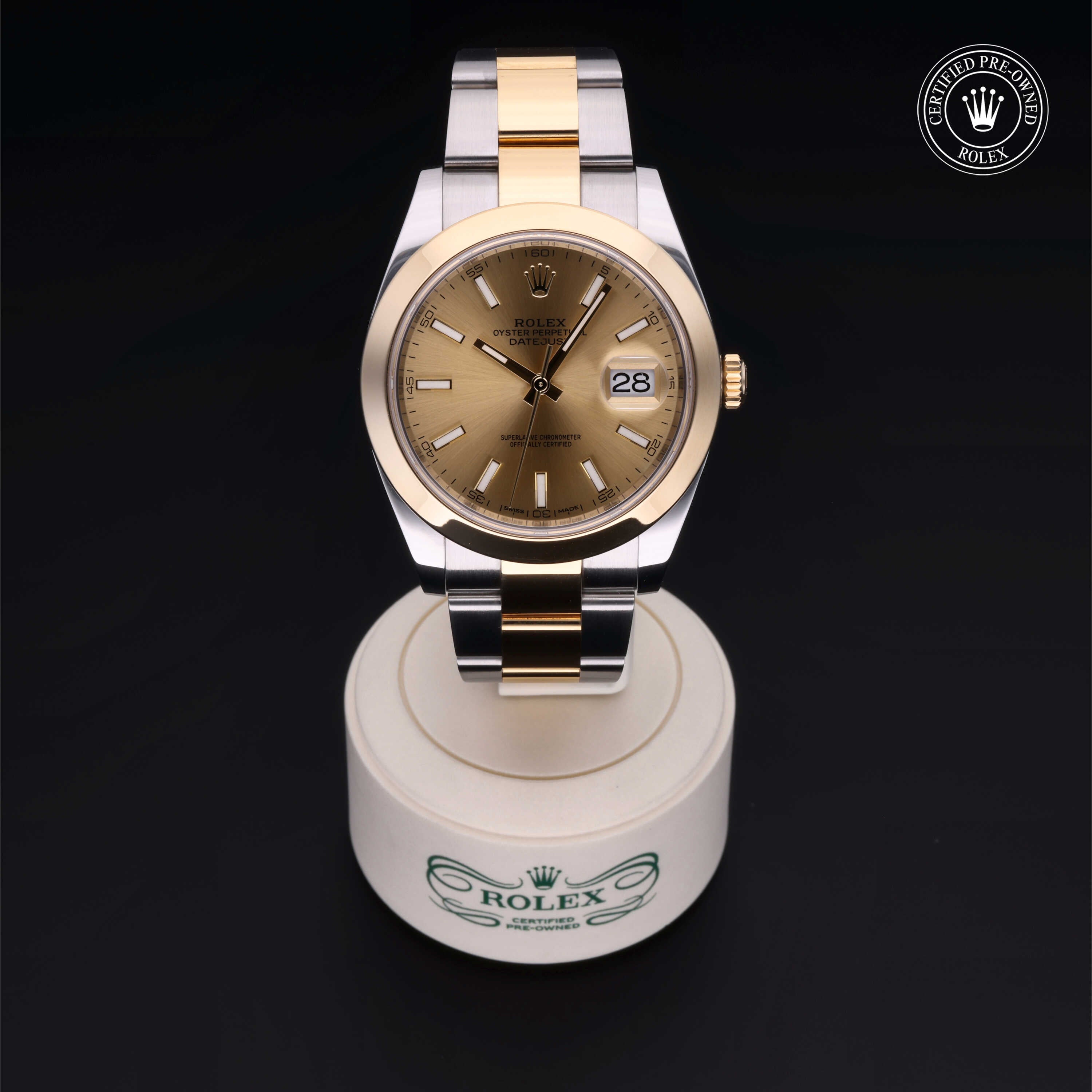 Rolex Datejust 41 Men's Watch - Luxury Stainless Steel Automatic Timepiece for Business & Formal Occasions