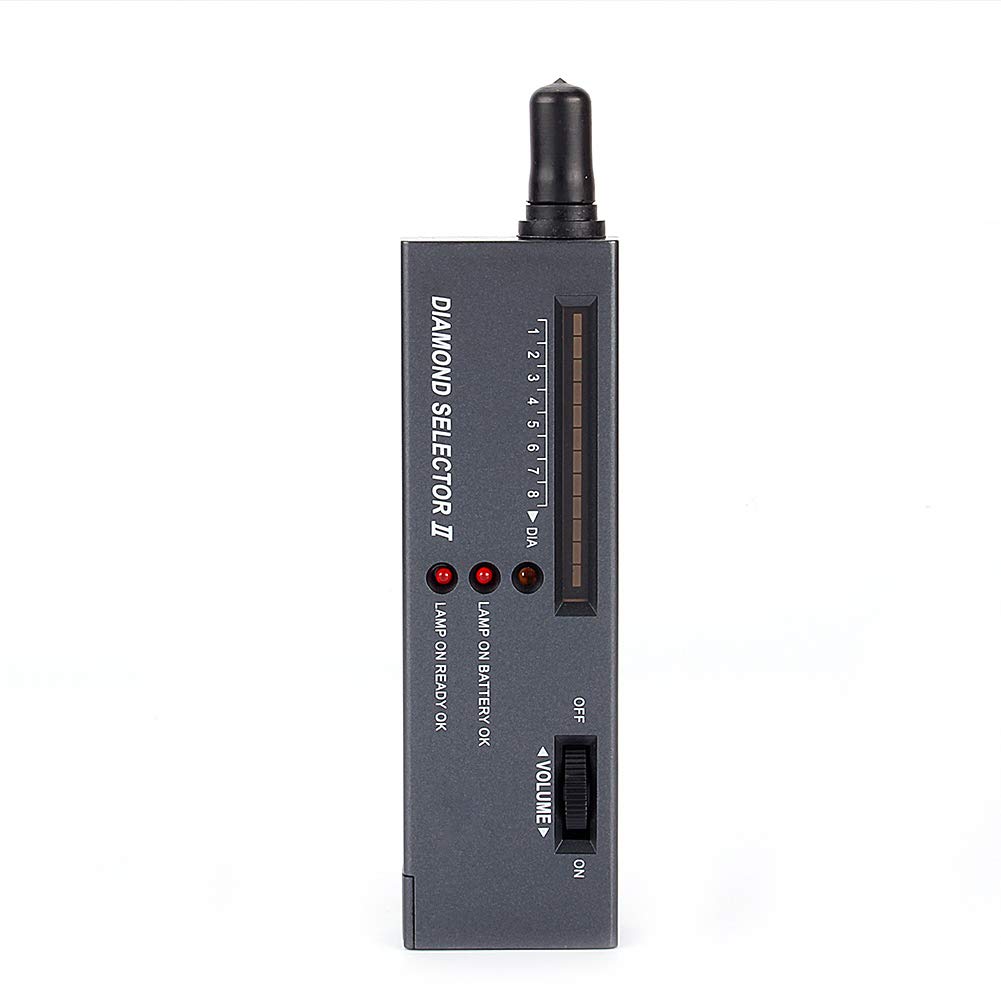 Professional Portable Diamond Tester Tool with LED Indicator - Accurate Gemstone Jewelry Tester for Engagement Rings, Necklaces & Accessories - Perfect for Jewelers, Pawn Shops & DIY Enthusiasts