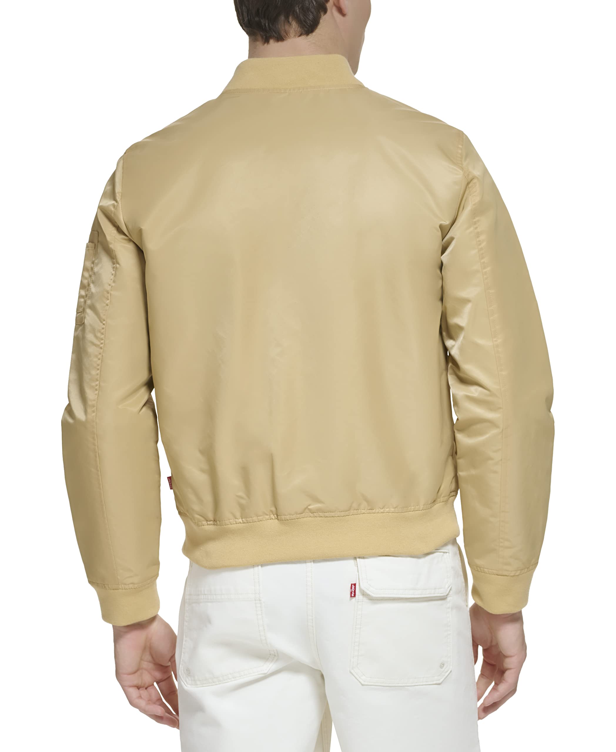 Levi's Men's MA-1 Flight Lightweight Zip-Up Bomber Jacket - Classic Military Style Outerwear for Casual Wear & Travel | Perfect for Everyday Use, Outdoor Adventures & Street Fashion
