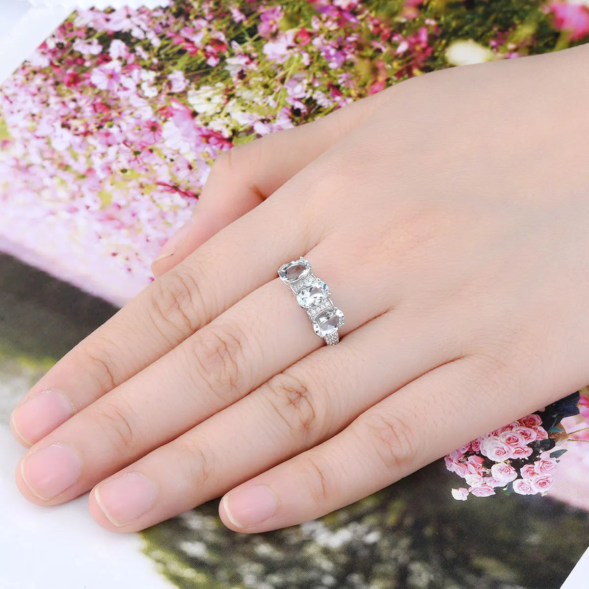 Eternal Coast Ring for Women - Elegant Sterling Silver Stackable Band with Cubic Zirconia - Perfect for Everyday Wear, Gift Giving & Special Occasions