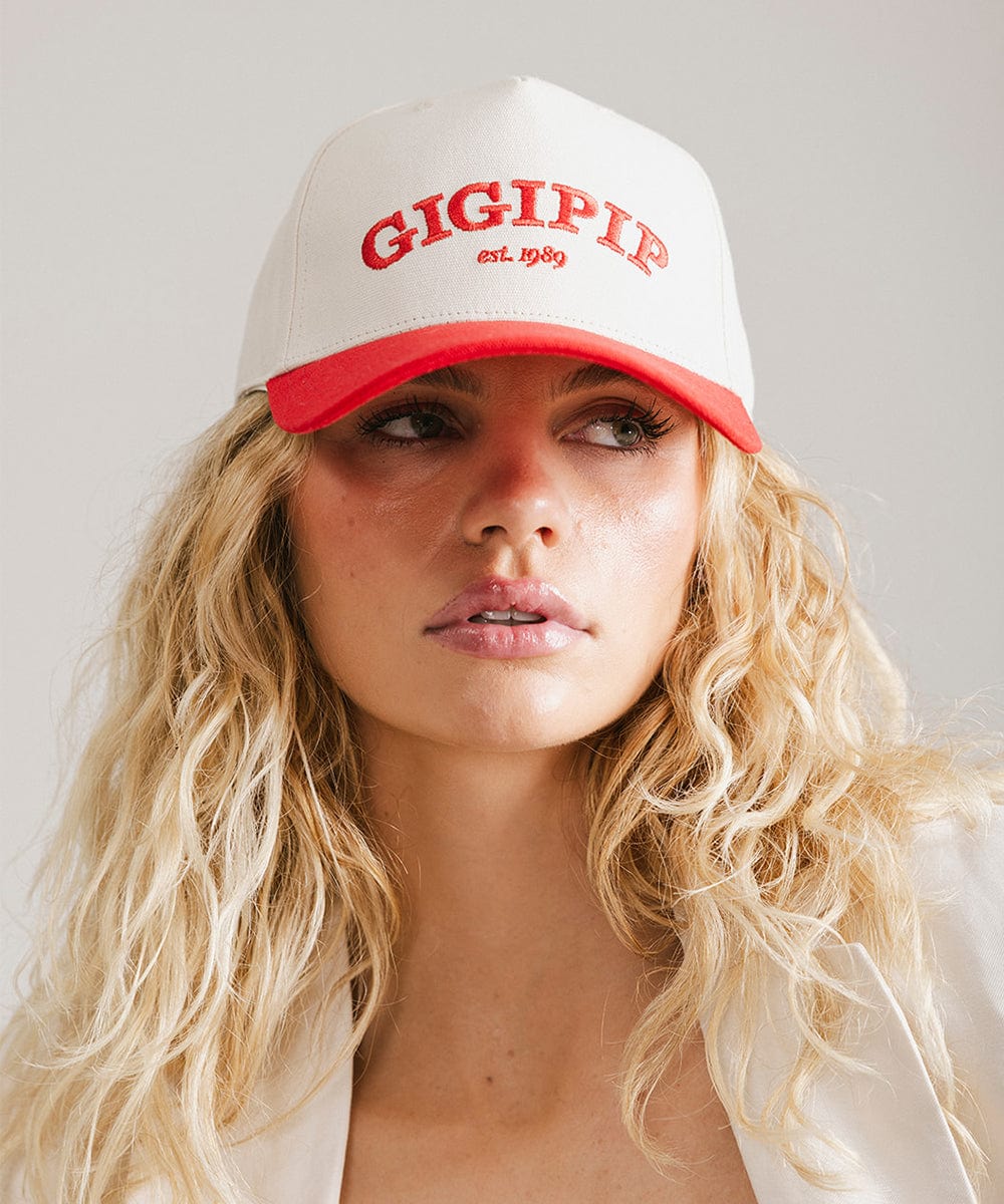 Gigi Pip Women's Vintage Trucker Hat - Adjustable Snapback Cap for Outdoor, Travel & Casual Wear