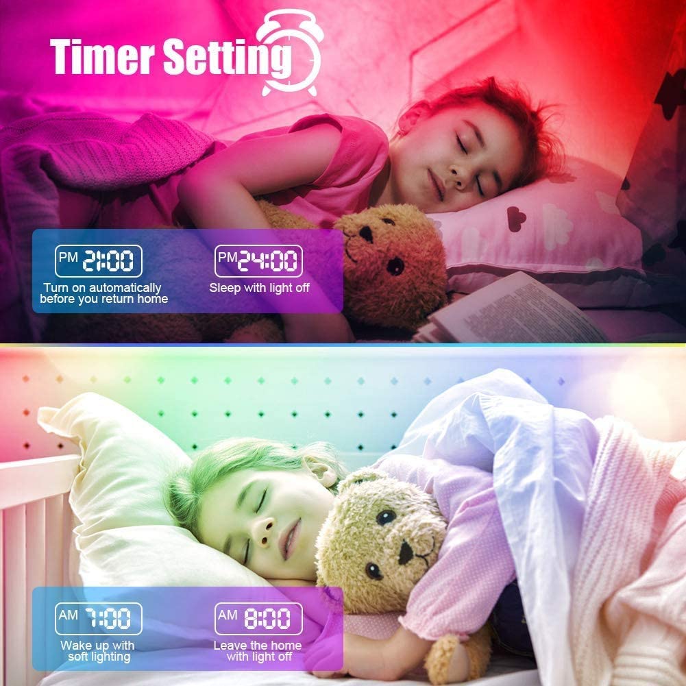 12M 5050 LED Strip Lights with Remote Control - Smart RGB Rope Lights for Bedroom, Home Decor, and Party Lighting | App-Controlled Mood Lighting for Wall, Ceiling, and Furniture Accents