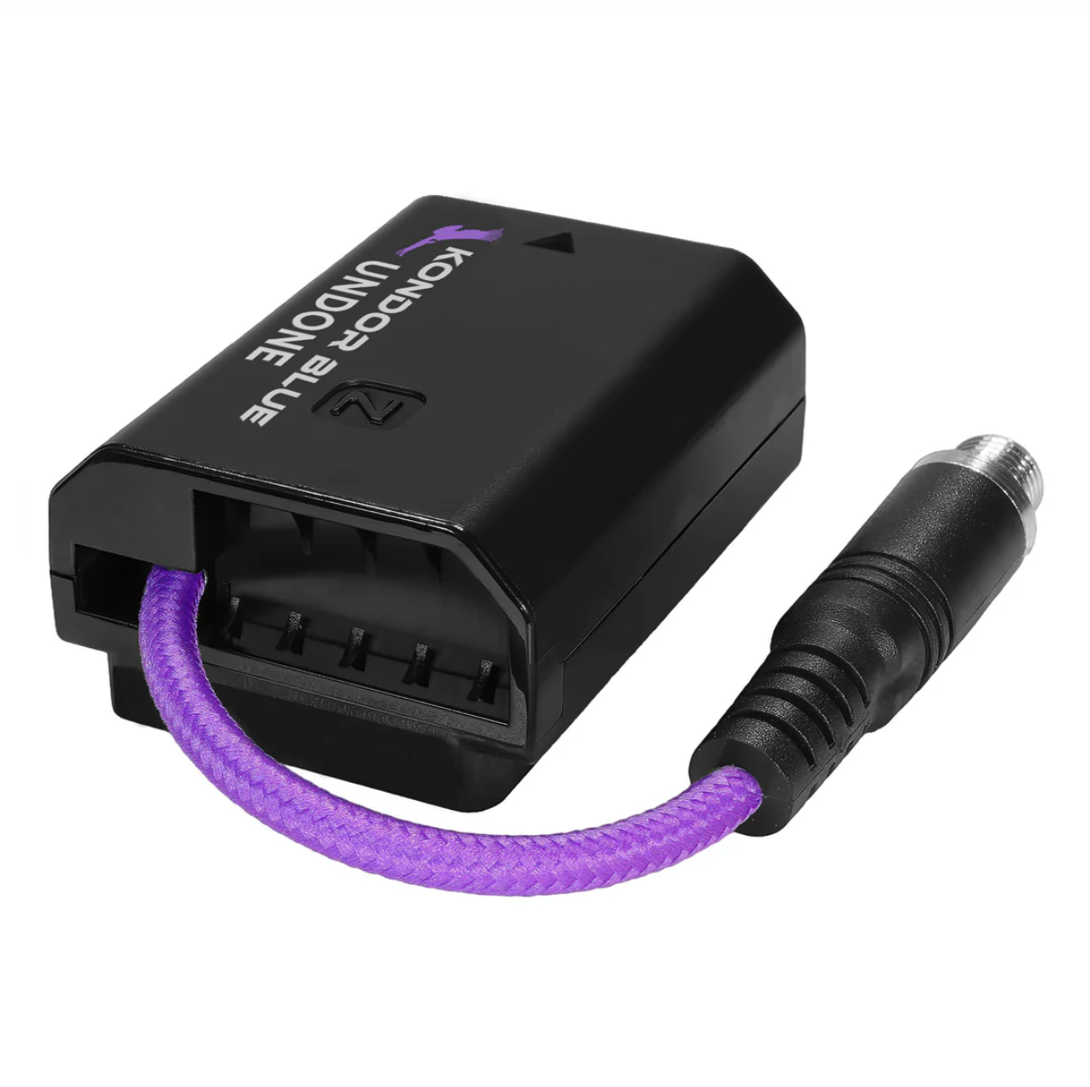 Kondor Blue Gerald Undone Dummy Battery Power Cable for Sony FZ100 - Perfect for Continuous Shooting & Video Recording