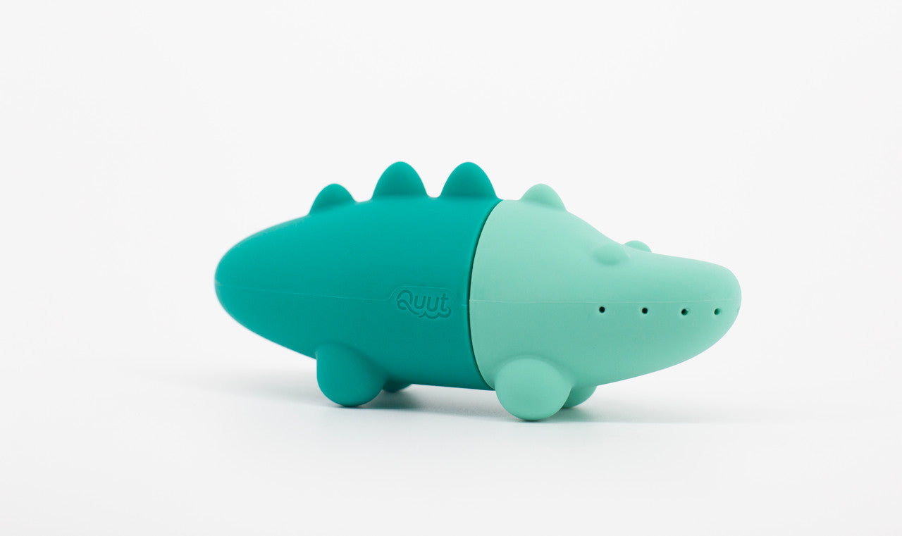 Squeezi Silicone Crocodile Bath Toy for Kids - Non-Toxic & BPA-Free Baby Bathtub Toy - Fun Water Play for Toddlers & Infants - Perfect for Bath Time, Pool, and Beach Play