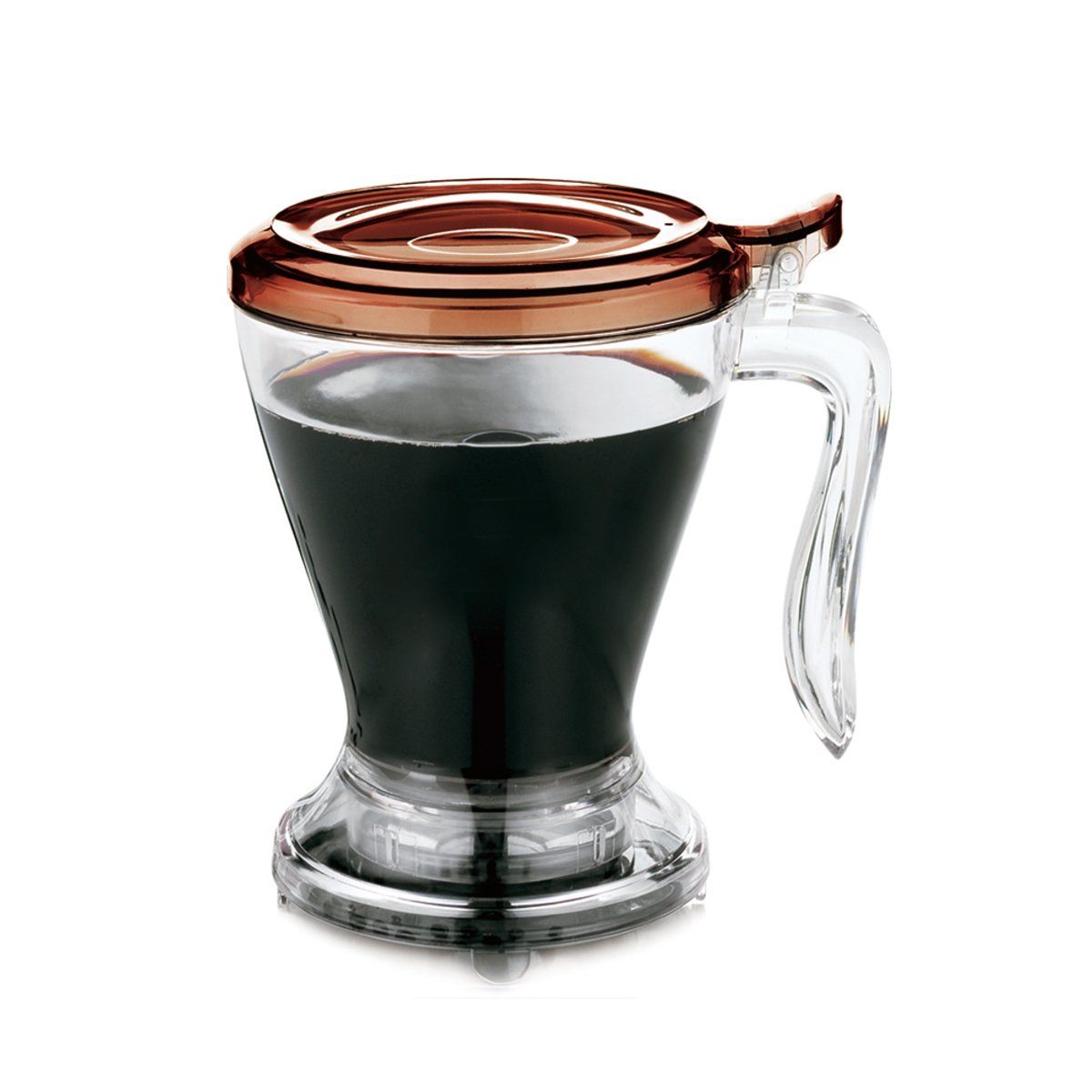 Timolino Clever Dripper with Lid - Premium Coffee & Tea Maker for Pour Over Brewing - Perfect for Home, Office & Travel Use